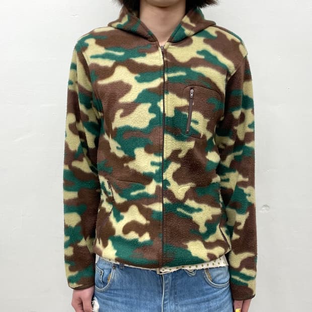 Camo activity fleece jumper 