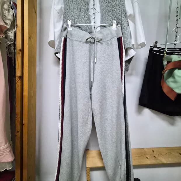 타미힐피거 icons 조거팬츠. SJYP 케이블 니트 베스트