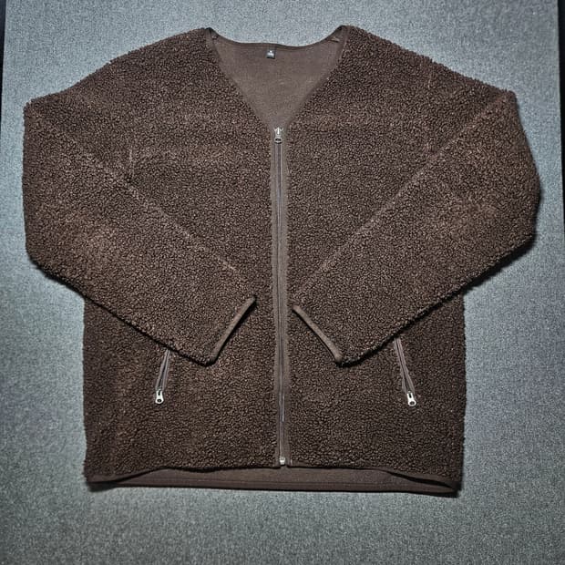 유니클로 셰르파 양털 자켓 XL