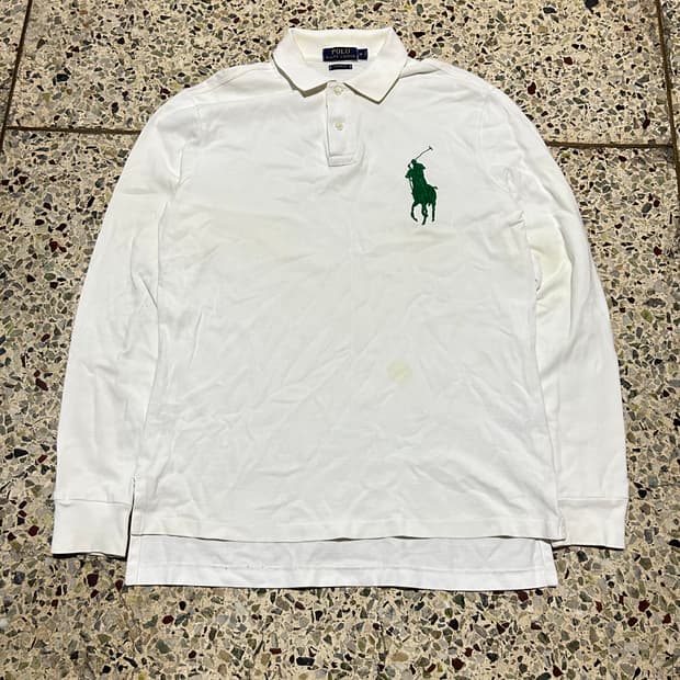 폴로 랄프로렌(POLO RalphLauren) 빅포니 화이트 카라티