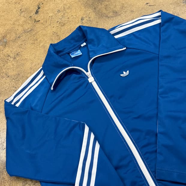 아디다스 블루 져지 트랙탑 95