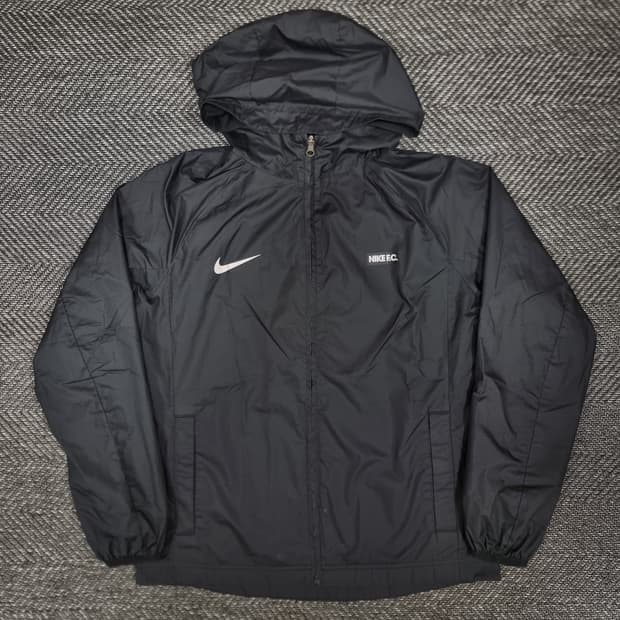나이키 nike fc 블랙 바람막이