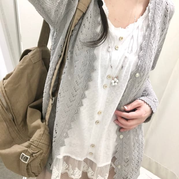 sawako crochet cardigan