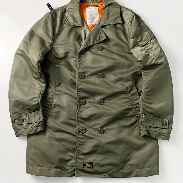 더블탭스 WTAPS 트렌치 피코트 PN3444