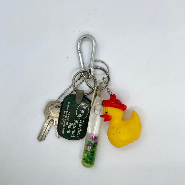Vintage keyring