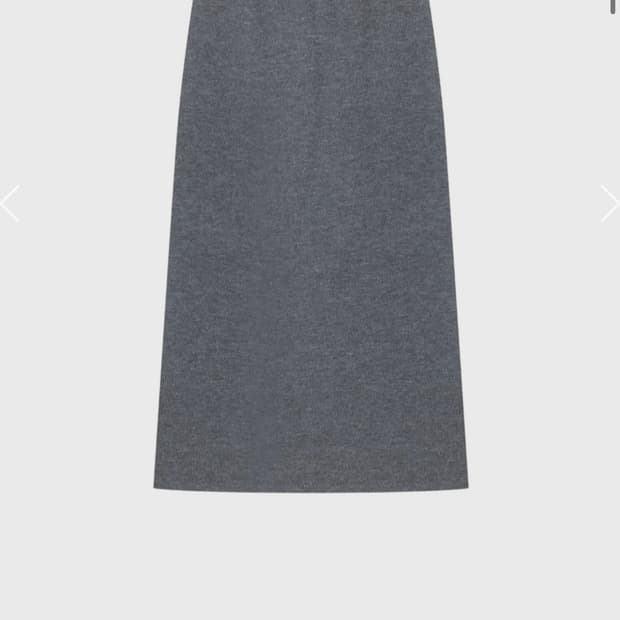 모노하 Bold Rib Lounge Skirt