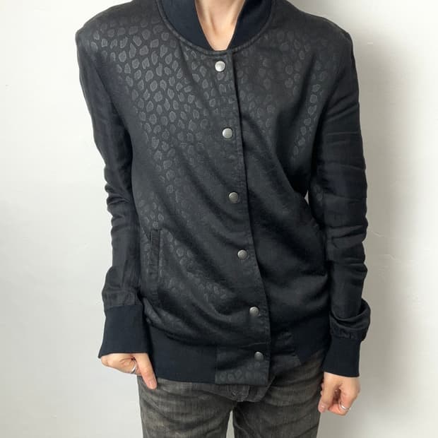 “Under the Juicy Moon” Pattern Bomber Ja