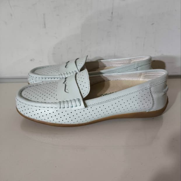 245mm 가죽 펀칭로퍼