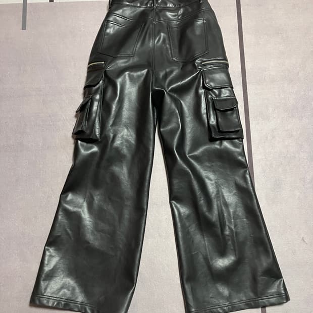 선데이오프클럽 레더팬츠