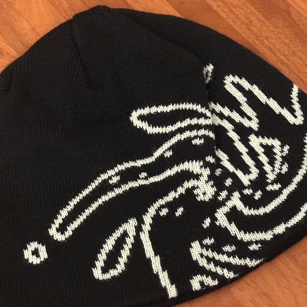 아이시토 ICYTO Spiral Beanie 스파이럴 비니 블랙