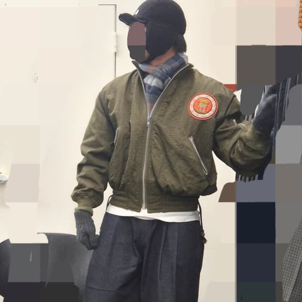 빈티지 항공점퍼