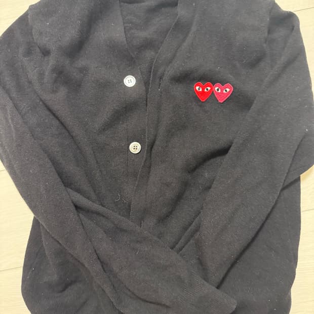 급처)꼼데가르송 가디건m 팝니다