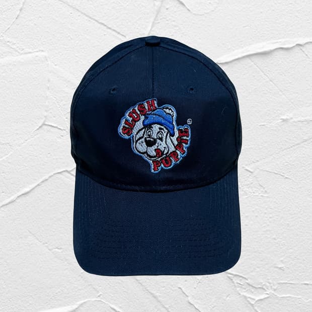 Slush Puppie Bulldog Logo 6-Panel Cap 