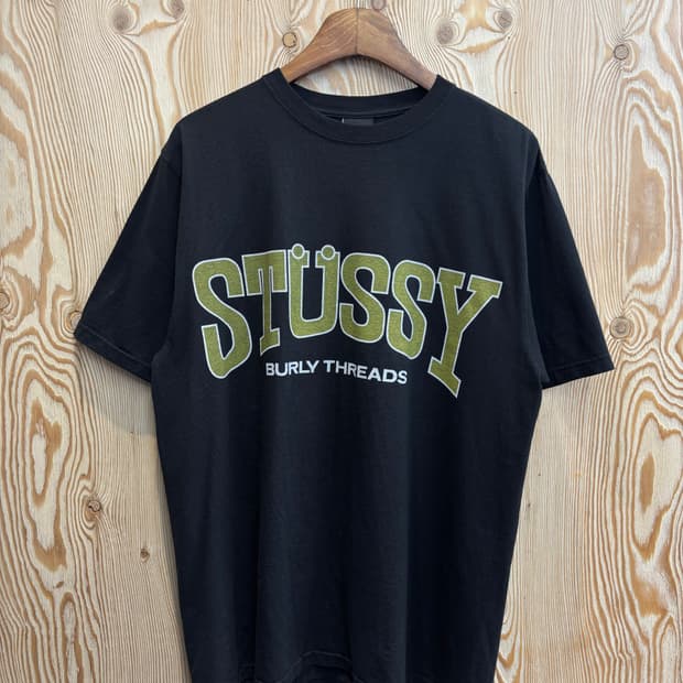 스투시 벌리 쓰레드 피그먼트 다이드 티셔츠