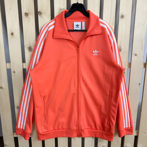 (3XL) 아디다스 져지 트랙탑 오렌지
