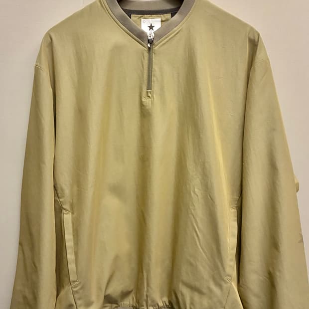 (L/102)JPN 컨버스 도쿄 코튼 폴리 풀오버 하프집업 아노락자켓