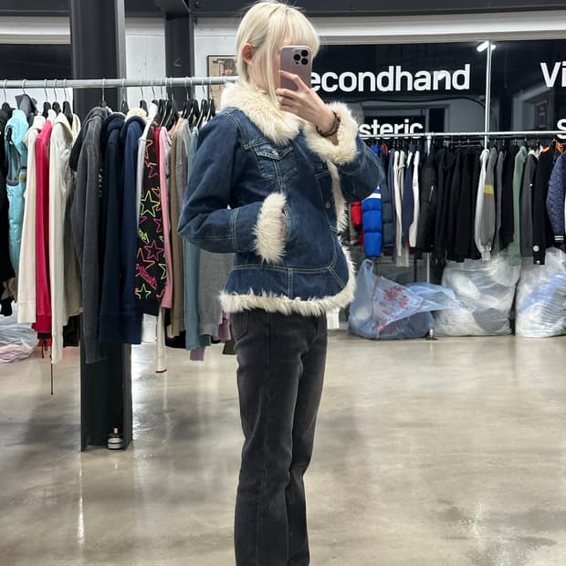 디젤 쉐르파 데님 자켓