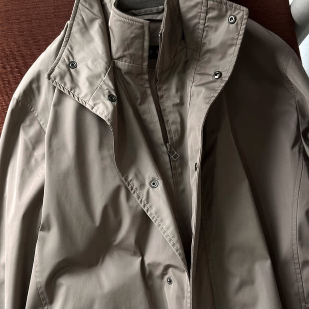 High gauge fabric fake layered 2way trev