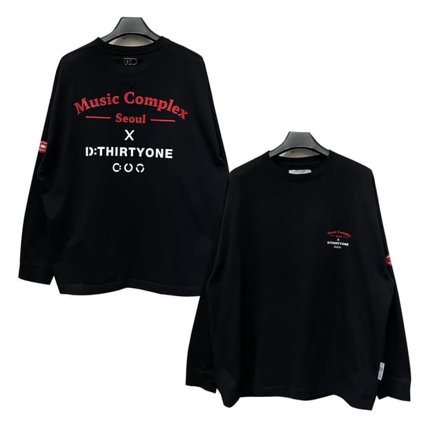 디써티원 x 뮤직컴플렉스 긴팔 롱슬리브 2XL급