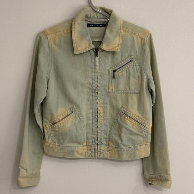 랄프로렌 워싱 데님 자켓 S