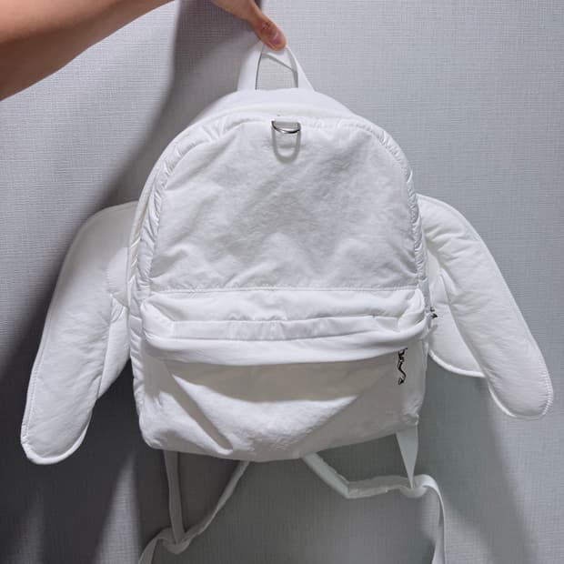 클럿스튜디오 엔젤백팩 화이트