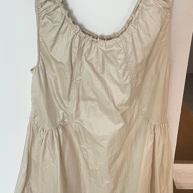 예디아카이브 셔링 원피스 아이보리