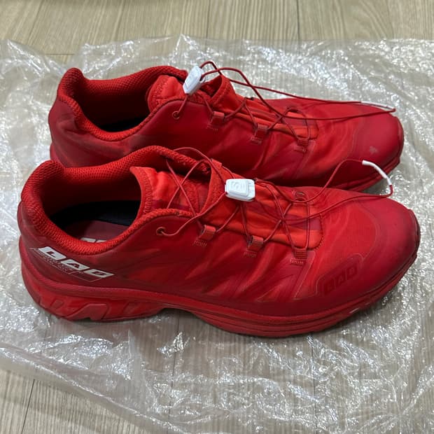 살로몬 XT-6 10주년 파이어리 레드 275size