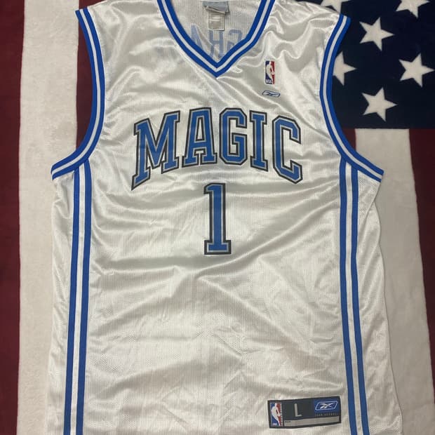 리복 NBA 올랜도매직 맥그레디 져지