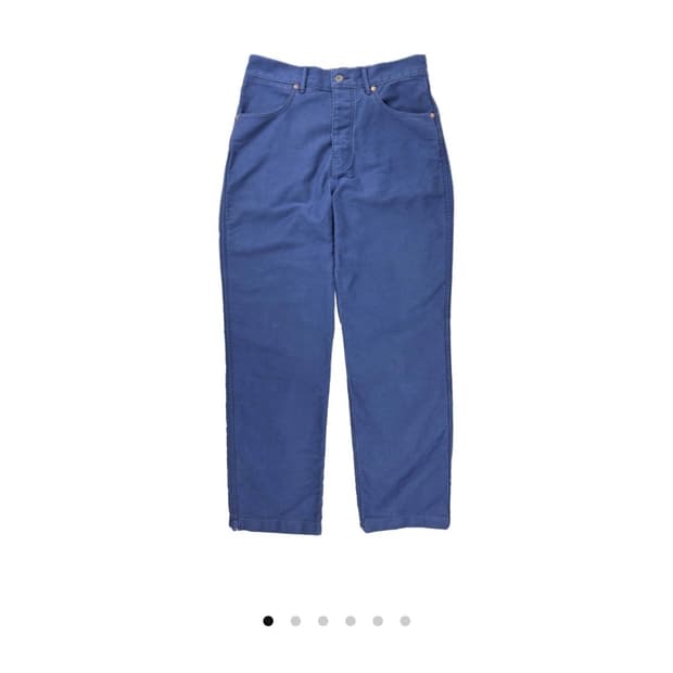 뤠쓰 몰스킨 데님 Wrath 003 moleskin pants 블루