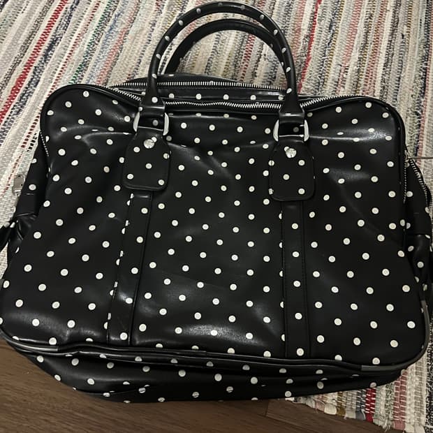 꼼데가르송 걸 도트 토드백 L