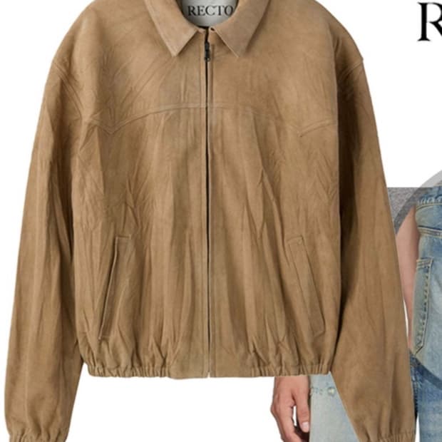 렉토 스웨이드 해링턴 M