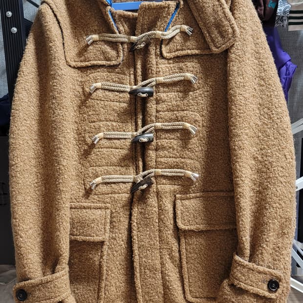 Dsquared2 더플 코트 브라운 떡볶이 eu48