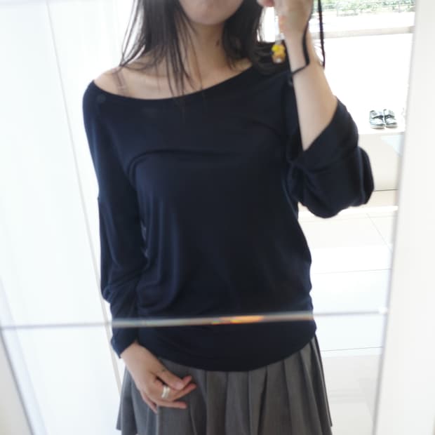 Pleated sleeve top 