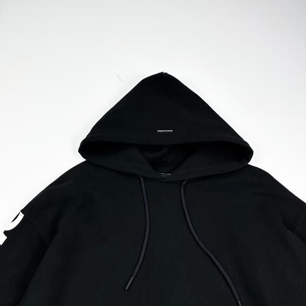 디스이즈네버댓 (디네댓) 사이드라인 블랙 후드티 (실측 XL)