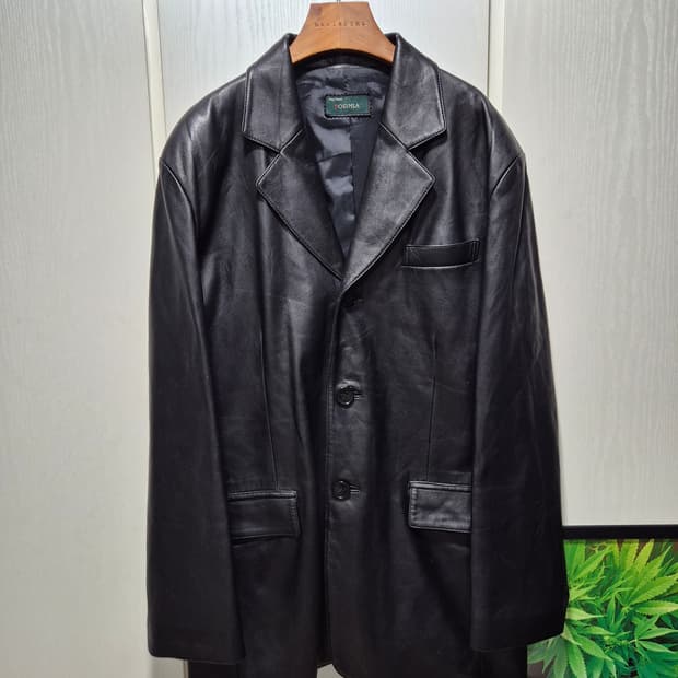 (타임세일)VTG. FORMIA 포미아 블랙 양가죽 자켓