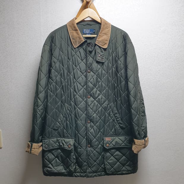 [xl/110] 폴로 랄프로렌 퀼팅 자켓 카키