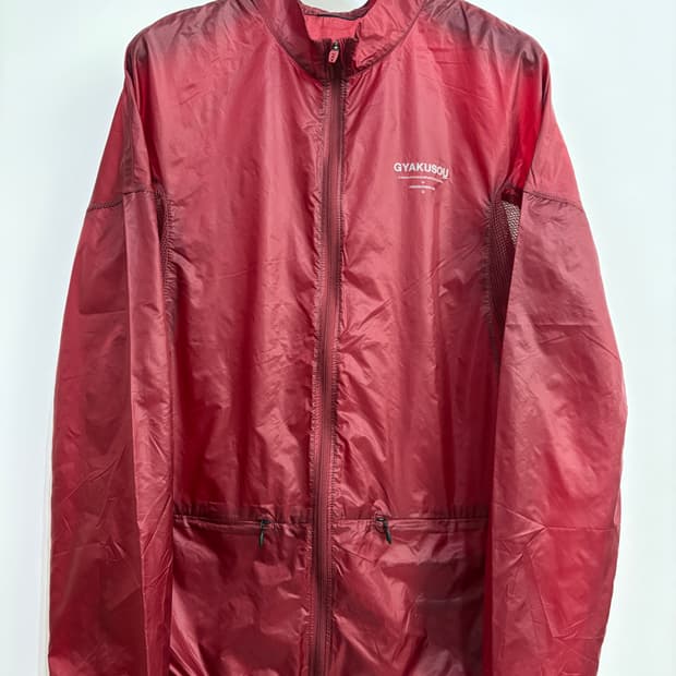 나이키 갸쿠소우 언더커버 / 패커블 러닝 자켓 버건디 / S