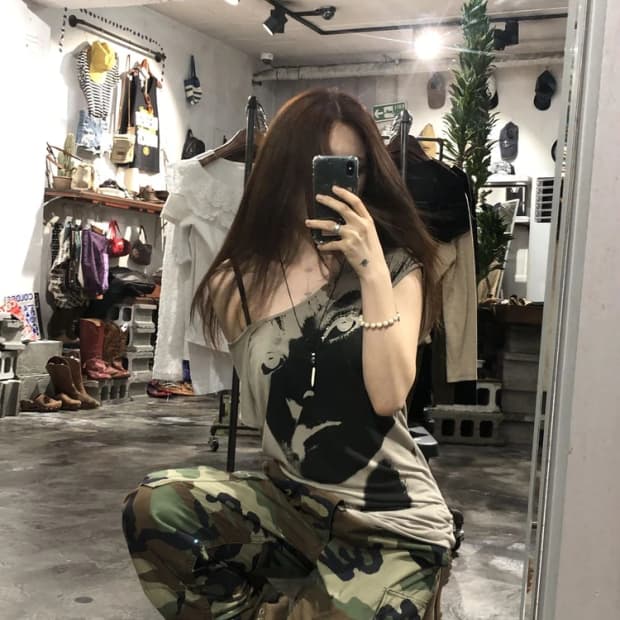 [3427]Samsoe samsoe beige t-shirt