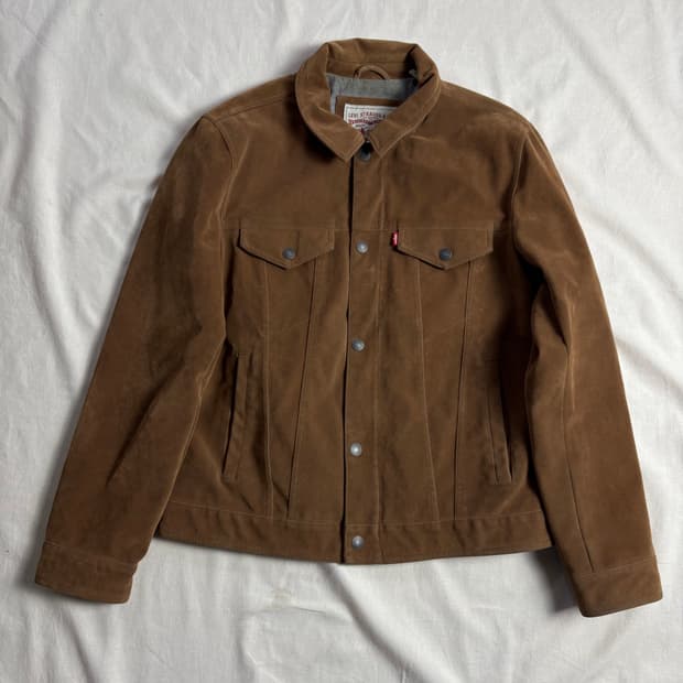 Levis 리바이스 스웨이드 트러커 자켓 M