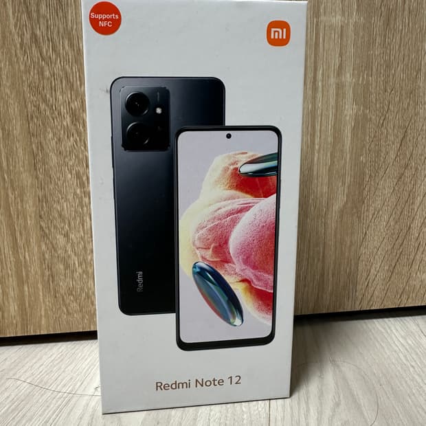 (자급제 미개봉)샤오미 레드미노트12 블랙