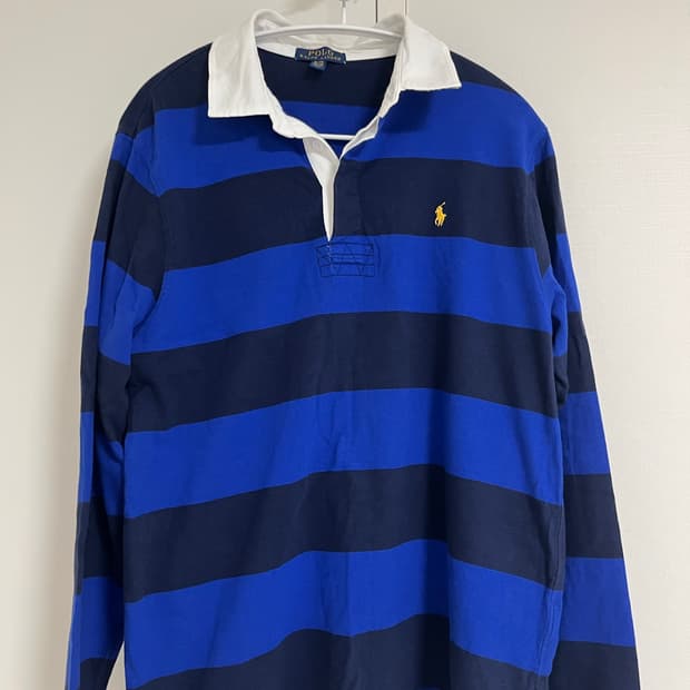 폴로 럭비티 블루 (boys xl)