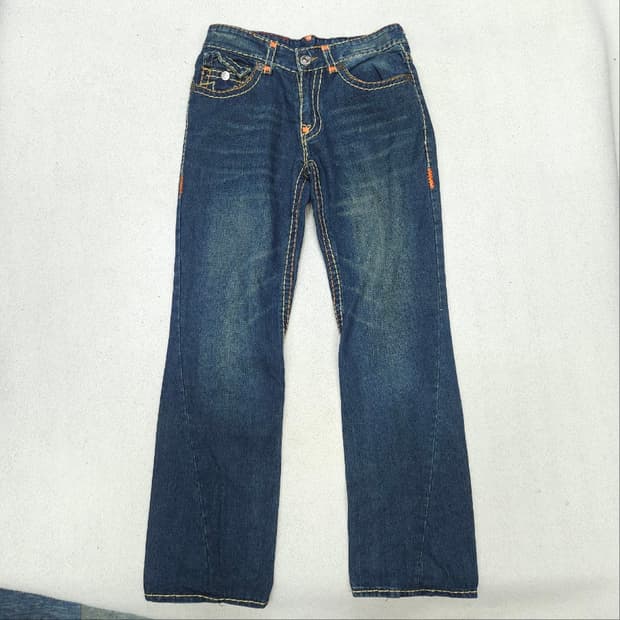 트루릴리전 조이슈퍼T 데님 팬츠 32/33