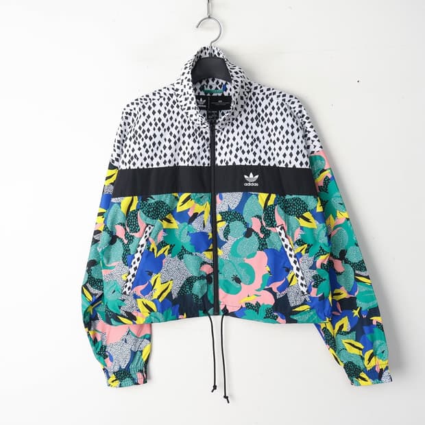 44/아디다스 HER스튜디오런던 크롭 윈드브레이커