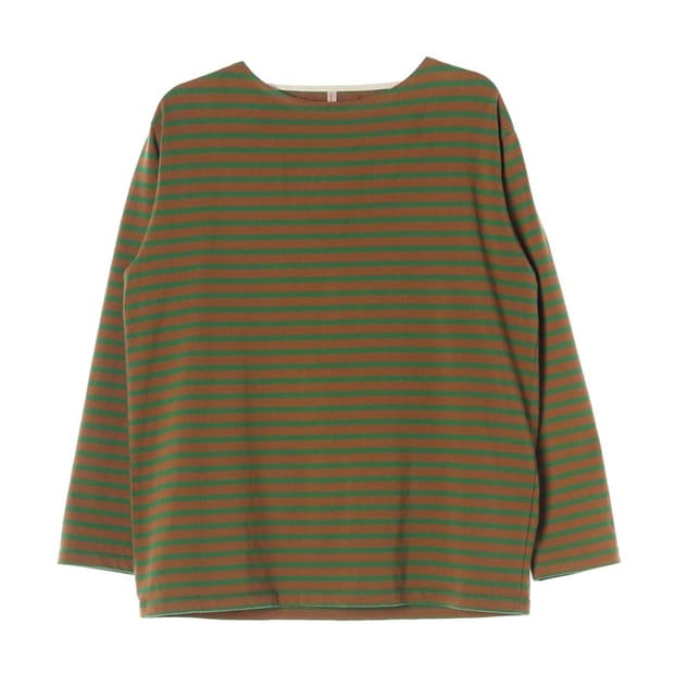 HOME GROWM 스트라이프 긴팔티 L