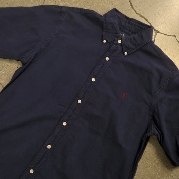 Polo 폴로 네이비 반팔셔츠