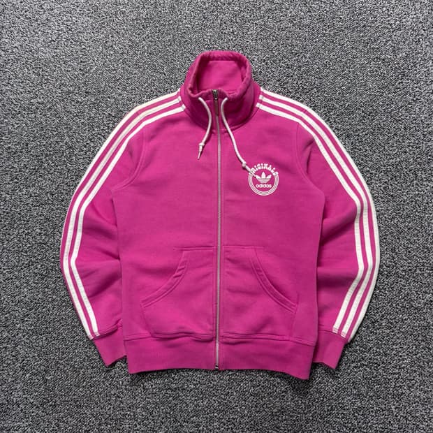 Name : 아디다스 오리지널 희귀 핑크컬러 사이드라인 져지  :) 