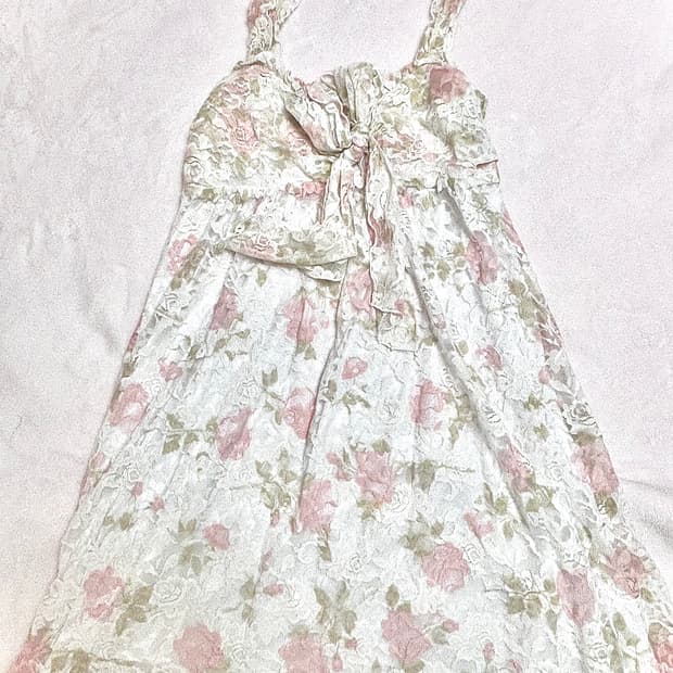 고전 리즈리사 플로랄 원피스 히메갸루 라떼갸루 