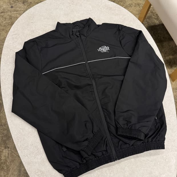 Synaworld 시나월드 트랙자켓 바람막이 올블랙