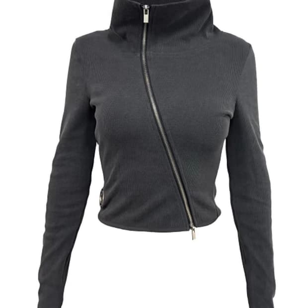 키묘 언발 집업