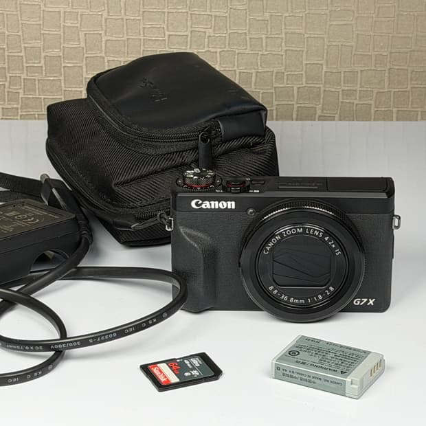 캐논 파워샷 G7X mark3 레트로 빈티지 감성 카메라 S급